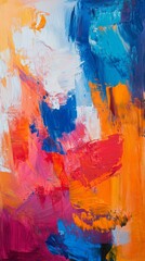 Vibrant Abstract Composition