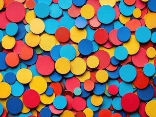 Colorful Paper Circles
