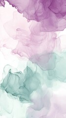Fototapeta premium Ethereal Abstract Background in Purple and Green
