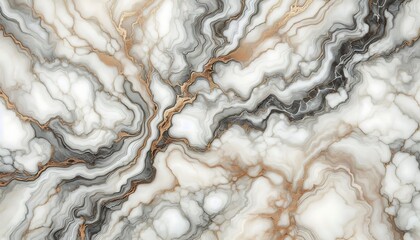 Obraz premium white marble texture with gold and dark blue veins, colored marble background