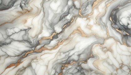 Obraz premium ivory marble texture in elegant style with floral pattern