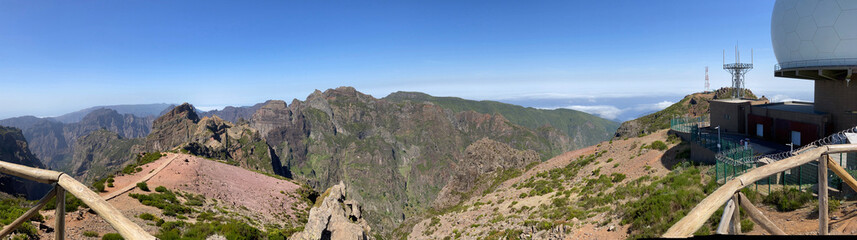 Trail at the Pico do Arieiro