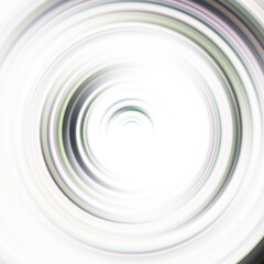 Colorful radial motion effect. Abstract rounded background. Color curves and sphere.