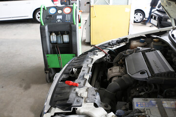car air conditioner pressure machine, air conditioner gas filling