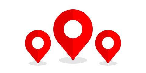 location vector, location icon set, pin icon, map icon, location icon