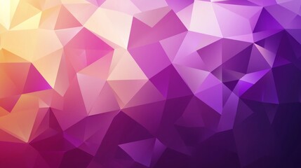 Obraz premium Abstract background, purple and pink polygonal shapes, vector illustration, blurred background, gradient, dark tones, high resolution The design is set against a dark purple and white gradient