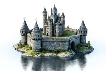 Fototapeta premium Island Castle