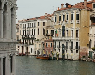 Landmark in Italy, church, cathedral, tower, lion, old building