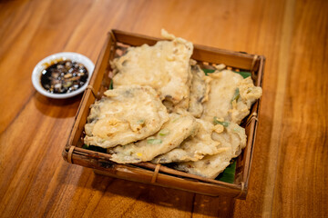 Indonesian authentic food called 