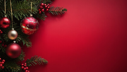 Red Christmas Background