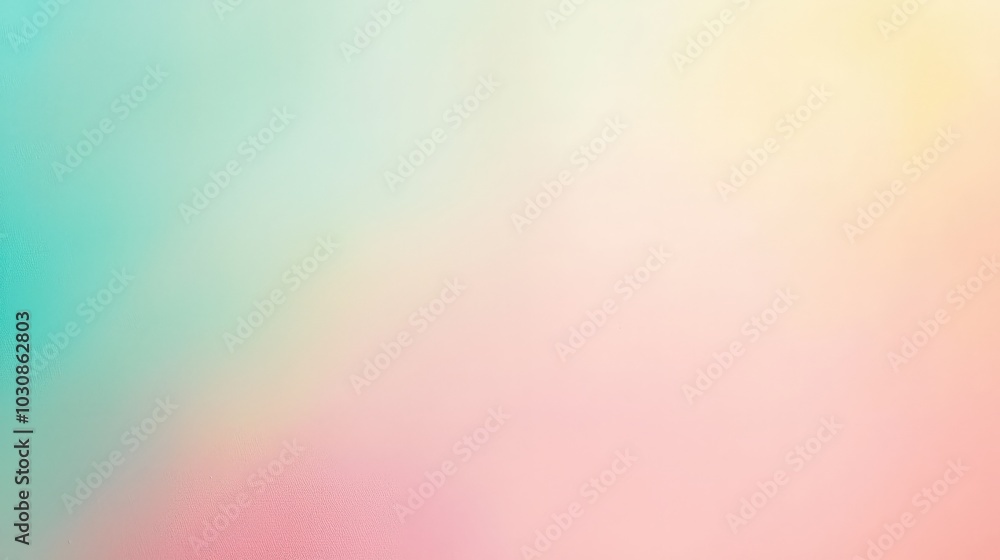 Aufkleber a calming combination of pastel colors creates an abstract background that evokes serenity and inspi