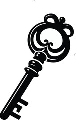 key black vector