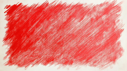 Abstract Red Pencil Sketch Texture Background