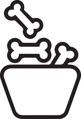 Dog icon symbol vector image illustration
