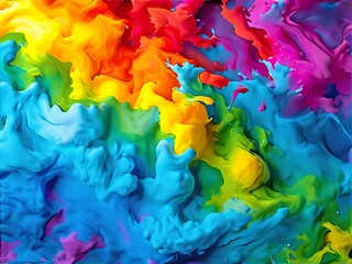 rainbow color background
