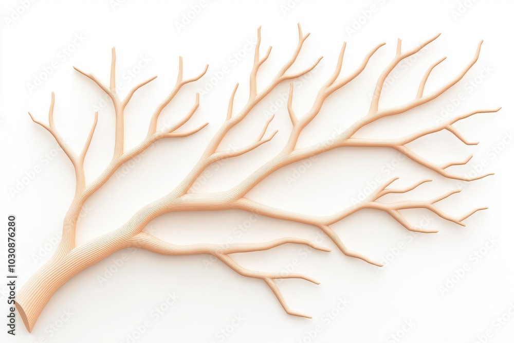 Aufkleber growth strategy visualized as a branching tree, each branch representing a different strategy market