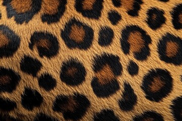 Leopard Fur Close-Up