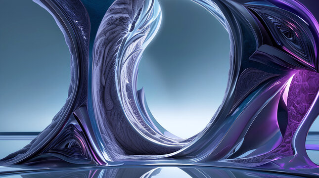 Abstract isolated 3d glossy liquid pc background wallpaper