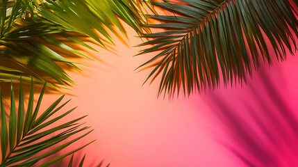 tropical palm background