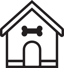 Dog icon symbol vector image illustration
