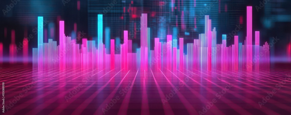 Poster holographic interface displaying a product market fit matrix with labeled axes customer satisfaction