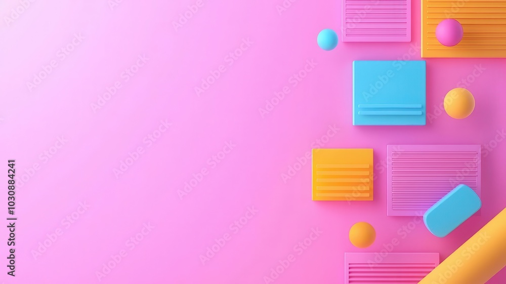 Poster holographic ux testing board filled with floating icons for feedback, usability tests, and interacti
