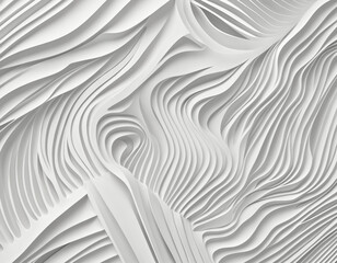 Abstract Organic 3D Geometric Patterns