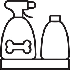 Dog icon symbol vector image illustration
