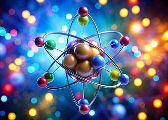 Detailed Atomic Structure of an Oxygen Atom with Electrons, Protons, Neutrons, and Chemical Properties Explained