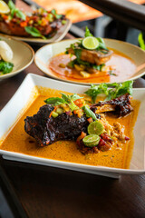 Nusantara indonesian traditional food chef south east asia
