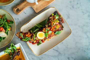 Nusantara indonesian traditional food chef south east asia