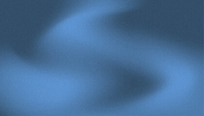 Beautiful blue wave background with grain texture. Abstract liquid gradient background. Perfect for backgrounds, covers, wallpapers, flyers, posters, presentations, banners, artworks.