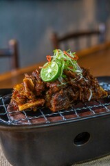 Nusantara indonesian traditional food chef south east asia