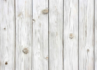 Naklejka premium Rustic white wooden plank texture background for natural design projects