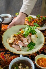 Nusantara indonesian traditional food chef south east asia