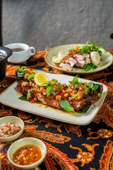 Nusantara indonesian traditional food chef south east asia