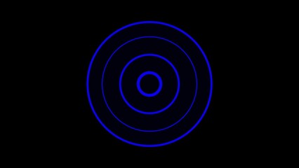 Digital Radio Waves Technology Background Illustration 4k.