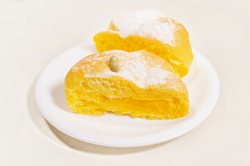 かぼちゃクリームパン