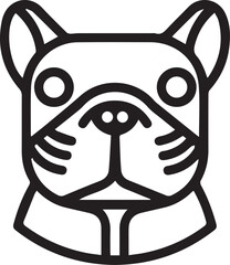 Dog icon symbol vector image illustration
