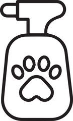 Dog icon symbol vector image illustration
