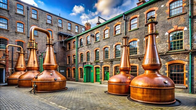 Distillery tour at Jameson Irish Whiskey Distillery in Dublin