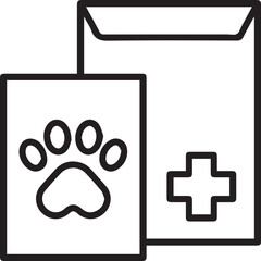 Dog icon symbol vector image illustration
