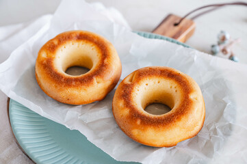 しっとり豆乳焼きドーナツ