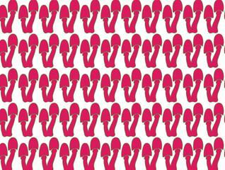 Seamless mushroom pattern background