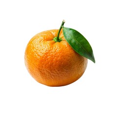 orange with leaf