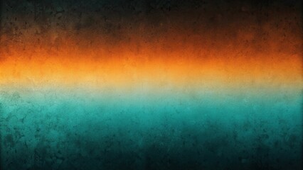 Fototapeta premium Panoramic gradient background with grainy texture