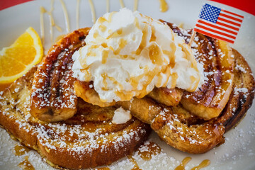 bananas fosters French toast