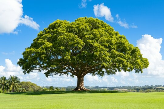 A large southern live oak tree (Quercus virginiana) estimated to be over 300 years old in Dade Battlefield Historic State Park, Bushnell, Florida, U.S.