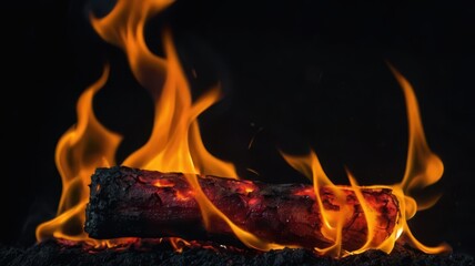 Fototapeta premium Flame, Fire, Fire, Coals, Fire Sparks, Fireplace, Firewood, Ignition, Ash, Lava, Barbecue