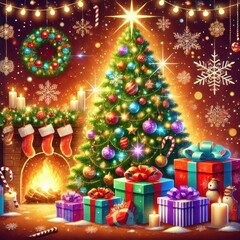 Christmas Tree Sparkle